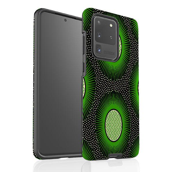 Samsung phone case-Eclipse By Cressida Bell-Product Details Raised bevel to protect screen from scratches. Impact resistant polycarbonate shell and shock absorbing inner TPU liner. Secure fit with design wrapping around side of the case and full access to ports. Compatible with Qi-standard wireless charging. Thickness 1/8 inch (3mm), weight 30g. Compatibility See drop down menu for options, please select the right case as we print to order.-Stringberry