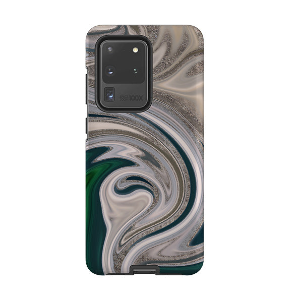 Samsung phone case-Emperor (case does not glitter)-Product Details Raised bevel to protect screen from scratches. Impact resistant polycarbonate shell and shock absorbing inner TPU liner. Secure fit with design wrapping around side of the case and full access to ports. Compatible with Qi-standard wireless charging. Thickness 1/8 inch (3mm), weight 30g. Compatibility See drop down menu for options, please select the right case as we print to order.-Stringberry