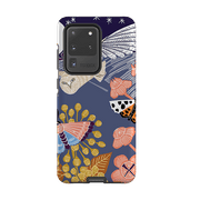 Samsung phone case-Evening Barn Owl By Kate Heiss-Product Details Raised bevel to protect screen from scratches. Impact resistant polycarbonate shell and shock absorbing inner TPU liner. Secure fit with design wrapping around side of the case and full access to ports. Compatible with Qi-standard wireless charging. Thickness 1/8 inch (3mm), weight 30g. Compatibility See drop down menu for options, please select the right case as we print to order.-Stringberry