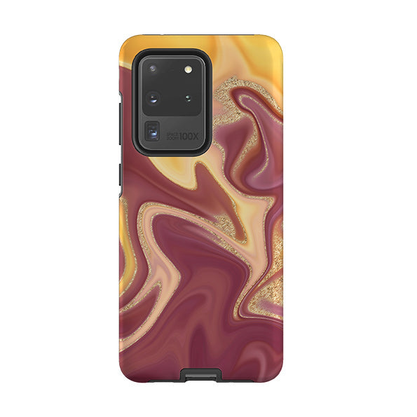 Samsung phone case-Fall (case does not glitter)-Product Details Raised bevel to protect screen from scratches. Impact resistant polycarbonate shell and shock absorbing inner TPU liner. Secure fit with design wrapping around side of the case and full access to ports. Compatible with Qi-standard wireless charging. Thickness 1/8 inch (3mm), weight 30g. Compatibility See drop down menu for options, please select the right case as we print to order.-Stringberry