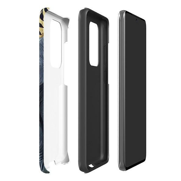 Samsung phone case-Family By Mia Underwood-Product Details Raised bevel to protect screen from scratches. Impact resistant polycarbonate shell and shock absorbing inner TPU liner. Secure fit with design wrapping around side of the case and full access to ports. Compatible with Qi-standard wireless charging. Thickness 1/8 inch (3mm), weight 30g. Compatibility See drop down menu for options, please select the right case as we print to order.-Stringberry