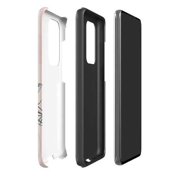 Samsung phone case-Finchcocks-Product Details Raised bevel to protect screen from scratches. Impact resistant polycarbonate shell and shock absorbing inner TPU liner. Secure fit with design wrapping around side of the case and full access to ports. Compatible with Qi-standard wireless charging. Thickness 1/8 inch (3mm), weight 30g. Compatibility See drop down menu for options, please select the right case as we print to order.-Stringberry