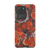 Samsung phone case-Flaming Volcano-Product Details Raised bevel to protect screen from scratches. Impact resistant polycarbonate shell and shock absorbing inner TPU liner. Secure fit with design wrapping around side of the case and full access to ports. Compatible with Qi-standard wireless charging. Thickness 1/8 inch (3mm), weight 30g. Compatibility See drop down menu for options, please select the right case as we print to order.-Stringberry
