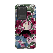 Samsung phone case-Flower Garden By Bex Parkin-Product Details Raised bevel to protect screen from scratches. Impact resistant polycarbonate shell and shock absorbing inner TPU liner. Secure fit with design wrapping around side of the case and full access to ports. Compatible with Qi-standard wireless charging. Thickness 1/8 inch (3mm), weight 30g. Compatibility See drop down menu for options, please select the right case as we print to order.-Stringberry