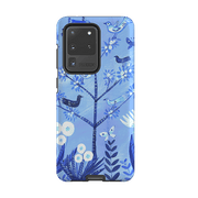 Samsung phone case-Folk Art By Mary Stubberfield-Product Details Raised bevel to protect screen from scratches. Impact resistant polycarbonate shell and shock absorbing inner TPU liner. Secure fit with design wrapping around side of the case and full access to ports. Compatible with Qi-standard wireless charging. Thickness 1/8 inch (3mm), weight 30g. Compatibility See drop down menu for options, please select the right case as we print to order.-Stringberry