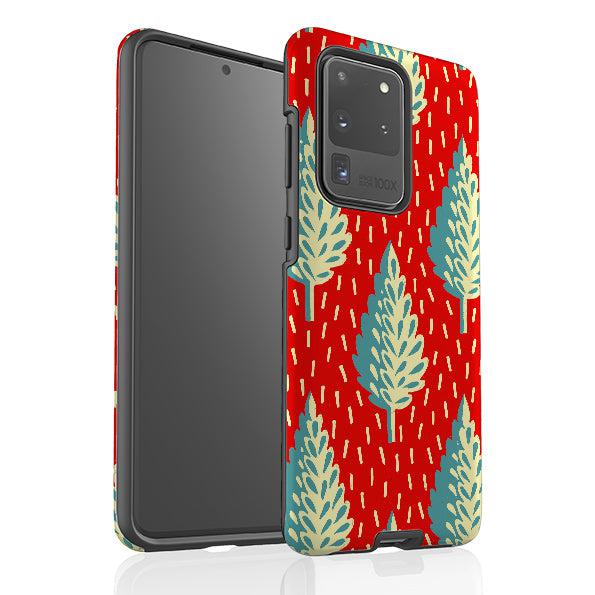 Samsung phone case-Forest By Cressida Bell-Product Details Raised bevel to protect screen from scratches. Impact resistant polycarbonate shell and shock absorbing inner TPU liner. Secure fit with design wrapping around side of the case and full access to ports. Compatible with Qi-standard wireless charging. Thickness 1/8 inch (3mm), weight 30g. Compatibility See drop down menu for options, please select the right case as we print to order.-Stringberry