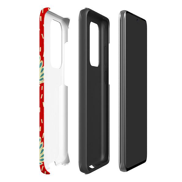 Samsung phone case-Forest By Cressida Bell-Product Details Raised bevel to protect screen from scratches. Impact resistant polycarbonate shell and shock absorbing inner TPU liner. Secure fit with design wrapping around side of the case and full access to ports. Compatible with Qi-standard wireless charging. Thickness 1/8 inch (3mm), weight 30g. Compatibility See drop down menu for options, please select the right case as we print to order.-Stringberry