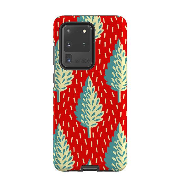 Samsung phone case-Forest By Cressida Bell-Product Details Raised bevel to protect screen from scratches. Impact resistant polycarbonate shell and shock absorbing inner TPU liner. Secure fit with design wrapping around side of the case and full access to ports. Compatible with Qi-standard wireless charging. Thickness 1/8 inch (3mm), weight 30g. Compatibility See drop down menu for options, please select the right case as we print to order.-Stringberry