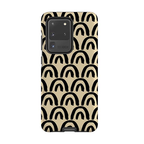 Samsung phone case-Fortunate-Product Details Raised bevel to protect screen from scratches. Impact resistant polycarbonate shell and shock absorbing inner TPU liner. Secure fit with design wrapping around side of the case and full access to ports. Compatible with Qi-standard wireless charging. Thickness 1/8 inch (3mm), weight 30g. Compatibility See drop down menu for options, please select the right case as we print to order.-Stringberry