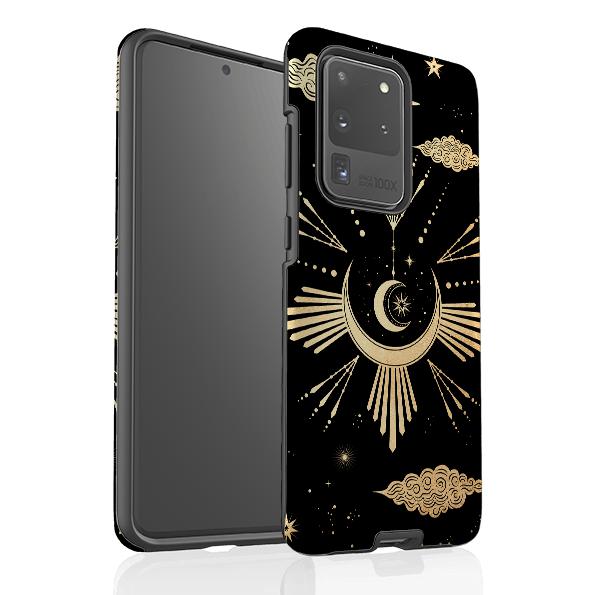 Samsung phone case-Fortune-Product Details Raised bevel to protect screen from scratches. Impact resistant polycarbonate shell and shock absorbing inner TPU liner. Secure fit with design wrapping around side of the case and full access to ports. Compatible with Qi-standard wireless charging. Thickness 1/8 inch (3mm), weight 30g. Compatibility See drop down menu for options, please select the right case as we print to order.-Stringberry