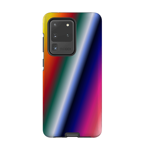 Samsung phone case-Front Sequence By Kitty Joseph-Product Details Raised bevel to protect screen from scratches. Impact resistant polycarbonate shell and shock absorbing inner TPU liner. Secure fit with design wrapping around side of the case and full access to ports. Compatible with Qi-standard wireless charging. Thickness 1/8 inch (3mm), weight 30g. Compatibility See drop down menu for options, please select the right case as we print to order.-Stringberry