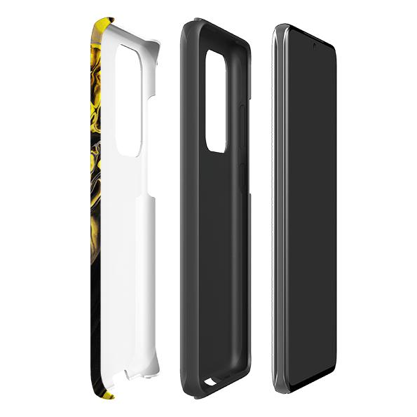 Samsung phone case-Furnace-Product Details Raised bevel to protect screen from scratches. Impact resistant polycarbonate shell and shock absorbing inner TPU liner. Secure fit with design wrapping around side of the case and full access to ports. Compatible with Qi-standard wireless charging. Thickness 1/8 inch (3mm), weight 30g. Compatibility See drop down menu for options, please select the right case as we print to order.-Stringberry