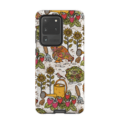 Samsung phone case-Garden By Amelia Bowman-Product Details Raised bevel to protect screen from scratches. Impact resistant polycarbonate shell and shock absorbing inner TPU liner. Secure fit with design wrapping around side of the case and full access to ports. Compatible with Qi-standard wireless charging. Thickness 1/8 inch (3mm), weight 30g. Compatibility See drop down menu for options, please select the right case as we print to order.-Stringberry