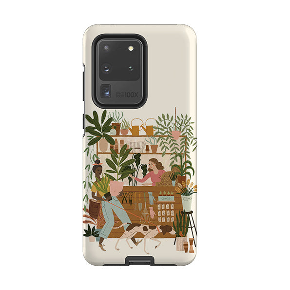Samsung phone case-Garden Shop By Meghann Rader-Product Details Raised bevel to protect screen from scratches. Impact resistant polycarbonate shell and shock absorbing inner TPU liner. Secure fit with design wrapping around side of the case and full access to ports. Compatible with Qi-standard wireless charging. Thickness 1/8 inch (3mm), weight 30g. Compatibility See drop down menu for options, please select the right case as we print to order.-Stringberry