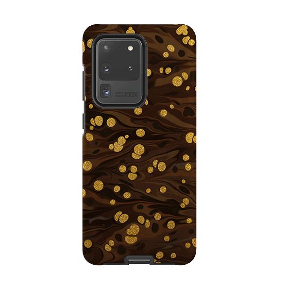 Samsung phone case-Ginger Soda-Product Details Raised bevel to protect screen from scratches. Impact resistant polycarbonate shell and shock absorbing inner TPU liner. Secure fit with design wrapping around side of the case and full access to ports. Compatible with Qi-standard wireless charging. Thickness 1/8 inch (3mm), weight 30g. Compatibility See drop down menu for options, please select the right case as we print to order.-Stringberry