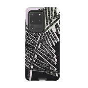Samsung phone case-Glitter Palm By Kitty Joseph-Product Details Raised bevel to protect screen from scratches. Impact resistant polycarbonate shell and shock absorbing inner TPU liner. Secure fit with design wrapping around side of the case and full access to ports. Compatible with Qi-standard wireless charging. Thickness 1/8 inch (3mm), weight 30g. Compatibility See drop down menu for options, please select the right case as we print to order.-Stringberry