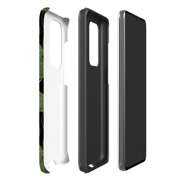 Samsung phone case-Goodyhills-Product Details Raised bevel to protect screen from scratches. Impact resistant polycarbonate shell and shock absorbing inner TPU liner. Secure fit with design wrapping around side of the case and full access to ports. Compatible with Qi-standard wireless charging. Thickness 1/8 inch (3mm), weight 30g. Compatibility See drop down menu for options, please select the right case as we print to order.-Stringberry