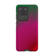 Samsung phone case-Halos Cactus By Kitty Joseph-Product Details Raised bevel to protect screen from scratches. Impact resistant polycarbonate shell and shock absorbing inner TPU liner. Secure fit with design wrapping around side of the case and full access to ports. Compatible with Qi-standard wireless charging. Thickness 1/8 inch (3mm), weight 30g. Compatibility See drop down menu for options, please select the right case as we print to order.-Stringberry