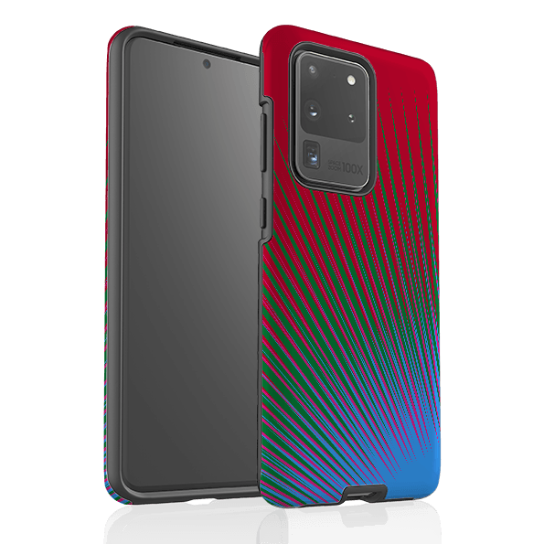 Samsung phone case-Halos Firework By Kitty Joseph-Product Details Raised bevel to protect screen from scratches. Impact resistant polycarbonate shell and shock absorbing inner TPU liner. Secure fit with design wrapping around side of the case and full access to ports. Compatible with Qi-standard wireless charging. Thickness 1/8 inch (3mm), weight 30g. Compatibility See drop down menu for options, please select the right case as we print to order.-Stringberry