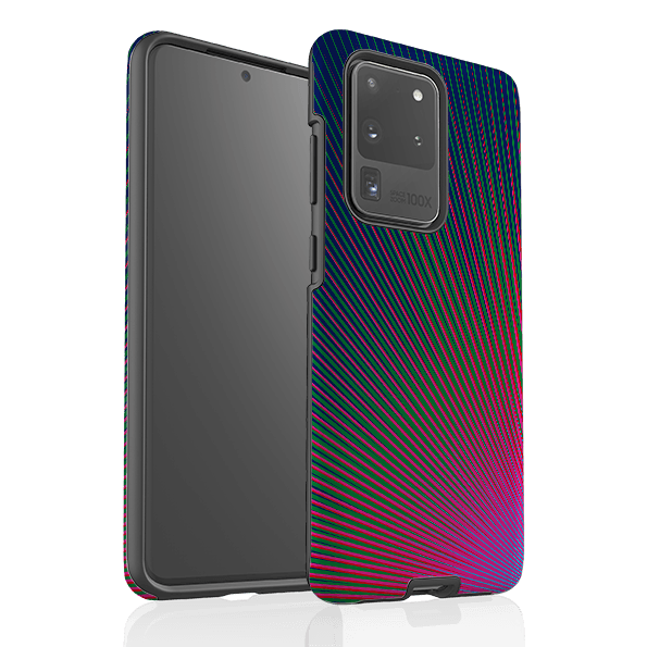 Samsung phone case-Halos Star By Kitty Joseph-Product Details Raised bevel to protect screen from scratches. Impact resistant polycarbonate shell and shock absorbing inner TPU liner. Secure fit with design wrapping around side of the case and full access to ports. Compatible with Qi-standard wireless charging. Thickness 1/8 inch (3mm), weight 30g. Compatibility See drop down menu for options, please select the right case as we print to order.-Stringberry