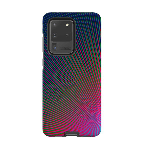 Samsung phone case-Halos Star By Kitty Joseph-Product Details Raised bevel to protect screen from scratches. Impact resistant polycarbonate shell and shock absorbing inner TPU liner. Secure fit with design wrapping around side of the case and full access to ports. Compatible with Qi-standard wireless charging. Thickness 1/8 inch (3mm), weight 30g. Compatibility See drop down menu for options, please select the right case as we print to order.-Stringberry
