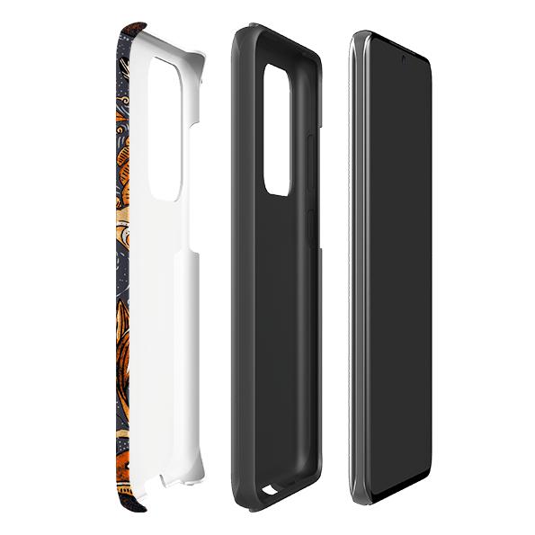 Samsung phone case-Hidcote-Product Details Raised bevel to protect screen from scratches. Impact resistant polycarbonate shell and shock absorbing inner TPU liner. Secure fit with design wrapping around side of the case and full access to ports. Compatible with Qi-standard wireless charging. Thickness 1/8 inch (3mm), weight 30g. Compatibility See drop down menu for options, please select the right case as we print to order.-Stringberry
