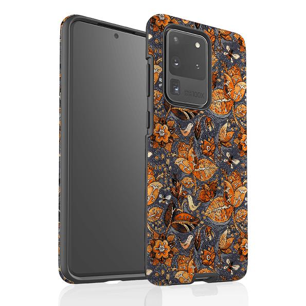 Samsung phone case-Hidcote Pattern-Product Details Raised bevel to protect screen from scratches. Impact resistant polycarbonate shell and shock absorbing inner TPU liner. Secure fit with design wrapping around side of the case and full access to ports. Compatible with Qi-standard wireless charging. Thickness 1/8 inch (3mm), weight 30g. Compatibility See drop down menu for options, please select the right case as we print to order.-Stringberry