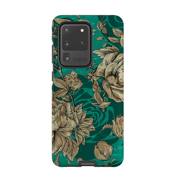 Samsung phone case-Highgrove Gardens-Product Details Raised bevel to protect screen from scratches. Impact resistant polycarbonate shell and shock absorbing inner TPU liner. Secure fit with design wrapping around side of the case and full access to ports. Compatible with Qi-standard wireless charging. Thickness 1/8 inch (3mm), weight 30g. Compatibility See drop down menu for options, please select the right case as we print to order.-Stringberry