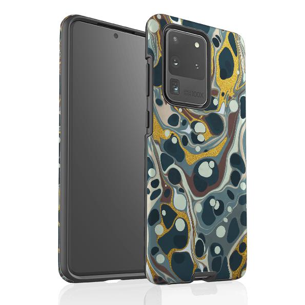 Samsung phone case-Hokey Pokey-Product Details Raised bevel to protect screen from scratches. Impact resistant polycarbonate shell and shock absorbing inner TPU liner. Secure fit with design wrapping around side of the case and full access to ports. Compatible with Qi-standard wireless charging. Thickness 1/8 inch (3mm), weight 30g. Compatibility See drop down menu for options, please select the right case as we print to order.-Stringberry