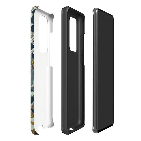 Samsung phone case-Hokey Pokey-Product Details Raised bevel to protect screen from scratches. Impact resistant polycarbonate shell and shock absorbing inner TPU liner. Secure fit with design wrapping around side of the case and full access to ports. Compatible with Qi-standard wireless charging. Thickness 1/8 inch (3mm), weight 30g. Compatibility See drop down menu for options, please select the right case as we print to order.-Stringberry