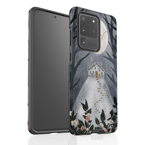 Samsung phone case-Home By Jade Mosinski-Product Details Raised bevel to protect screen from scratches. Impact resistant polycarbonate shell and shock absorbing inner TPU liner. Secure fit with design wrapping around side of the case and full access to ports. Compatible with Qi-standard wireless charging. Thickness 1/8 inch (3mm), weight 30g. Compatibility See drop down menu for options, please select the right case as we print to order.-Stringberry