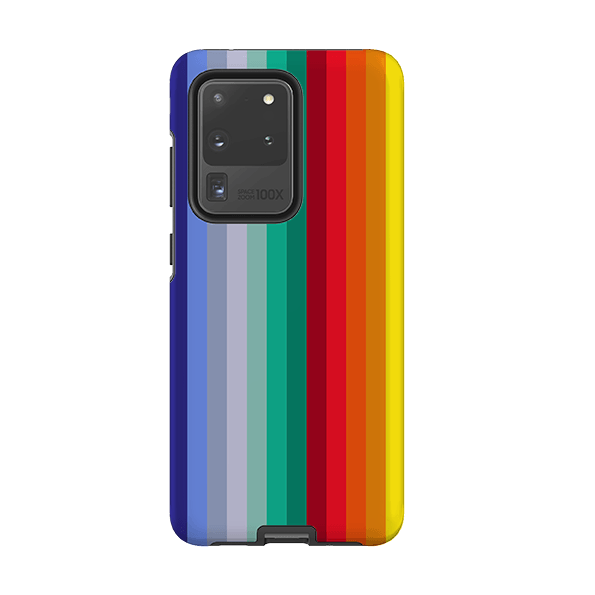 Samsung phone case-Honey Vertical By Kitty Joseph-Product Details Raised bevel to protect screen from scratches. Impact resistant polycarbonate shell and shock absorbing inner TPU liner. Secure fit with design wrapping around side of the case and full access to ports. Compatible with Qi-standard wireless charging. Thickness 1/8 inch (3mm), weight 30g. Compatibility See drop down menu for options, please select the right case as we print to order.-Stringberry