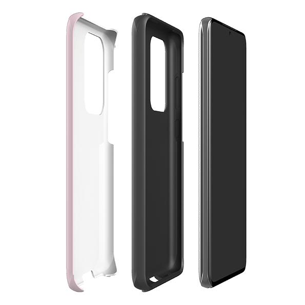 Samsung phone case-Hot Sauce-Product Details Raised bevel to protect screen from scratches. Impact resistant polycarbonate shell and shock absorbing inner TPU liner. Secure fit with design wrapping around side of the case and full access to ports. Compatible with Qi-standard wireless charging. Thickness 1/8 inch (3mm), weight 30g. Compatibility See drop down menu for options, please select the right case as we print to order.-Stringberry