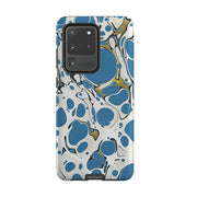 Samsung phone case-Island Blue-Product Details Raised bevel to protect screen from scratches. Impact resistant polycarbonate shell and shock absorbing inner TPU liner. Secure fit with design wrapping around side of the case and full access to ports. Compatible with Qi-standard wireless charging. Thickness 1/8 inch (3mm), weight 30g. Compatibility See drop down menu for options, please select the right case as we print to order.-Stringberry