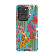 Samsung phone case-Ixia Aqua By Amelia Bowman-Product Details Raised bevel to protect screen from scratches. Impact resistant polycarbonate shell and shock absorbing inner TPU liner. Secure fit with design wrapping around side of the case and full access to ports. Compatible with Qi-standard wireless charging. Thickness 1/8 inch (3mm), weight 30g. Compatibility See drop down menu for options, please select the right case as we print to order.-Stringberry