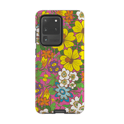 Samsung phone case-Kaleidoscope By Amelia Bowman-Product Details Raised bevel to protect screen from scratches. Impact resistant polycarbonate shell and shock absorbing inner TPU liner. Secure fit with design wrapping around side of the case and full access to ports. Compatible with Qi-standard wireless charging. Thickness 1/8 inch (3mm), weight 30g. Compatibility See drop down menu for options, please select the right case as we print to order.-Stringberry
