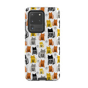 Samsung phone case-Kit-Kat-Product Details Raised bevel to protect screen from scratches. Impact resistant polycarbonate shell and shock absorbing inner TPU liner. Secure fit with design wrapping around side of the case and full access to ports. Compatible with Qi-standard wireless charging. Thickness 1/8 inch (3mm), weight 30g. Compatibility See drop down menu for options, please select the right case as we print to order.-Stringberry