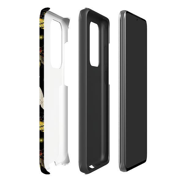 Samsung phone case-Ladyhall-Product Details Raised bevel to protect screen from scratches. Impact resistant polycarbonate shell and shock absorbing inner TPU liner. Secure fit with design wrapping around side of the case and full access to ports. Compatible with Qi-standard wireless charging. Thickness 1/8 inch (3mm), weight 30g. Compatibility See drop down menu for options, please select the right case as we print to order.-Stringberry