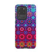 Samsung phone case-Long Beach Blues-Product Details Raised bevel to protect screen from scratches. Impact resistant polycarbonate shell and shock absorbing inner TPU liner. Secure fit with design wrapping around side of the case and full access to ports. Compatible with Qi-standard wireless charging. Thickness 1/8 inch (3mm), weight 30g. Compatibility See drop down menu for options, please select the right case as we print to order.-Stringberry