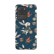 Samsung phone case-Magic Alice-Product Details Raised bevel to protect screen from scratches. Impact resistant polycarbonate shell and shock absorbing inner TPU liner. Secure fit with design wrapping around side of the case and full access to ports. Compatible with Qi-standard wireless charging. Thickness 1/8 inch (3mm), weight 30g. Compatibility See drop down menu for options, please select the right case as we print to order.-Stringberry