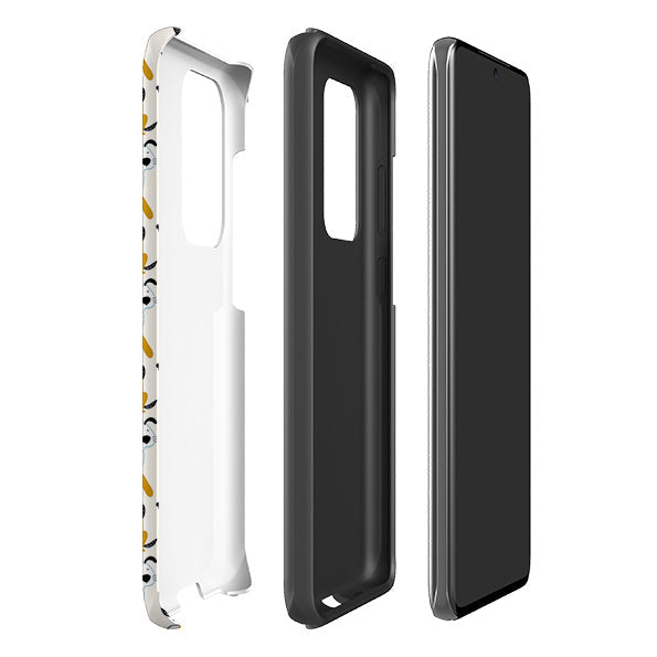Samsung phone case-Mary Puppins-Product Details Raised bevel to protect screen from scratches. Impact resistant polycarbonate shell and shock absorbing inner TPU liner. Secure fit with design wrapping around side of the case and full access to ports. Compatible with Qi-standard wireless charging. Thickness 1/8 inch (3mm), weight 30g. Compatibility See drop down menu for options, please select the right case as we print to order.-Stringberry