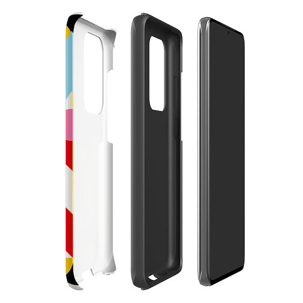 Samsung phone case-Masagon-Product Details Raised bevel to protect screen from scratches. Impact resistant polycarbonate shell and shock absorbing inner TPU liner. Secure fit with design wrapping around side of the case and full access to ports. Compatible with Qi-standard wireless charging. Thickness 1/8 inch (3mm), weight 30g. Compatibility See drop down menu for options, please select the right case as we print to order.-Stringberry