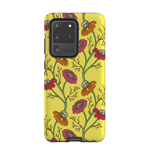 Samsung phone case-May Weed By Amelia Bowman-Product Details Raised bevel to protect screen from scratches. Impact resistant polycarbonate shell and shock absorbing inner TPU liner. Secure fit with design wrapping around side of the case and full access to ports. Compatible with Qi-standard wireless charging. Thickness 1/8 inch (3mm), weight 30g. Compatibility See drop down menu for options, please select the right case as we print to order.-Stringberry