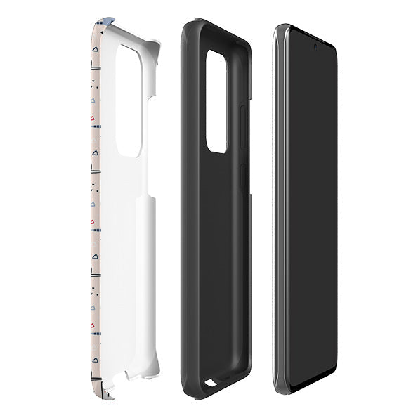 Samsung phone case-Meowise-Product Details Raised bevel to protect screen from scratches. Impact resistant polycarbonate shell and shock absorbing inner TPU liner. Secure fit with design wrapping around side of the case and full access to ports. Compatible with Qi-standard wireless charging. Thickness 1/8 inch (3mm), weight 30g. Compatibility See drop down menu for options, please select the right case as we print to order.-Stringberry
