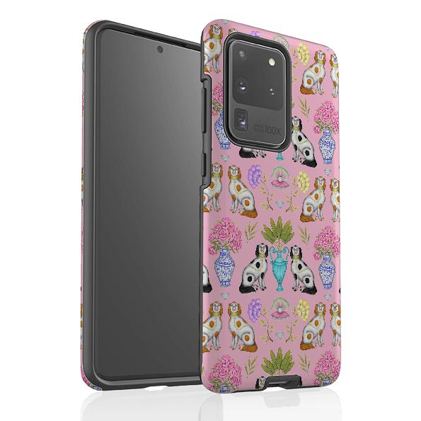 Samsung phone case-Miami China By Catherine Rowe-Product Details Raised bevel to protect screen from scratches. Impact resistant polycarbonate shell and shock absorbing inner TPU liner. Secure fit with design wrapping around side of the case and full access to ports. Compatible with Qi-standard wireless charging. Thickness 1/8 inch (3mm), weight 30g. Compatibility See drop down menu for options, please select the right case as we print to order.-Stringberry