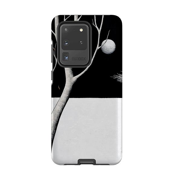 Samsung phone case-Midnight Walk By Natasha Newton-Product Details Raised bevel to protect screen from scratches. Impact resistant polycarbonate shell and shock absorbing inner TPU liner. Secure fit with design wrapping around side of the case and full access to ports. Compatible with Qi-standard wireless charging. Thickness 1/8 inch (3mm), weight 30g. Compatibility See drop down menu for options, please select the right case as we print to order.-Stringberry