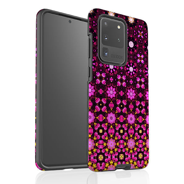Samsung phone case-Mile Of Music-Product Details Raised bevel to protect screen from scratches. Impact resistant polycarbonate shell and shock absorbing inner TPU liner. Secure fit with design wrapping around side of the case and full access to ports. Compatible with Qi-standard wireless charging. Thickness 1/8 inch (3mm), weight 30g. Compatibility See drop down menu for options, please select the right case as we print to order.-Stringberry
