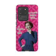 Samsung phone case-Morning Person By Clare Jordan-Product Details Raised bevel to protect screen from scratches. Impact resistant polycarbonate shell and shock absorbing inner TPU liner. Secure fit with design wrapping around side of the case and full access to ports. Compatible with Qi-standard wireless charging. Thickness 1/8 inch (3mm), weight 30g. Compatibility See drop down menu for options, please select the right case as we print to order.-Stringberry