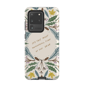 Samsung phone case-Most Wonderful Time By Bex Parkin-Product Details Raised bevel to protect screen from scratches. Impact resistant polycarbonate shell and shock absorbing inner TPU liner. Secure fit with design wrapping around side of the case and full access to ports. Compatible with Qi-standard wireless charging. Thickness 1/8 inch (3mm), weight 30g. Compatibility See drop down menu for options, please select the right case as we print to order.-Stringberry