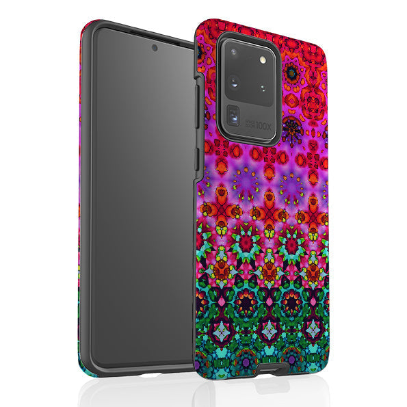 Samsung phone case-Musikfest-Product Details Raised bevel to protect screen from scratches. Impact resistant polycarbonate shell and shock absorbing inner TPU liner. Secure fit with design wrapping around side of the case and full access to ports. Compatible with Qi-standard wireless charging. Thickness 1/8 inch (3mm), weight 30g. Compatibility See drop down menu for options, please select the right case as we print to order.-Stringberry